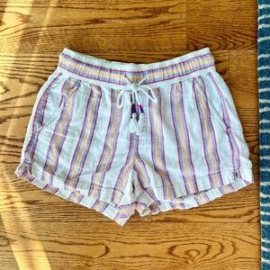 GAP Multicolor Striped Pajama Shorts
